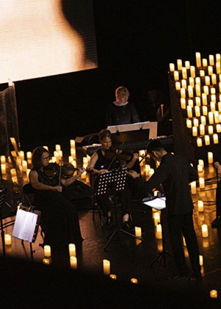 Novella. Знаменитые саундтреки из фильмов при свечах